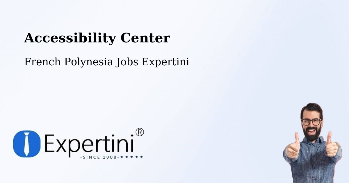 Accessibility Statement – Avae - French Polynesia Jobs Expertini
