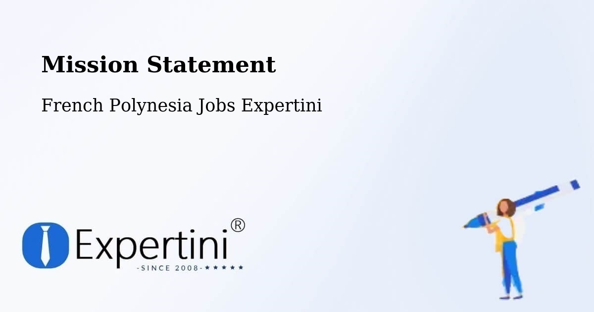 Corporate Mission – Avae - French Polynesia Jobs Expertini